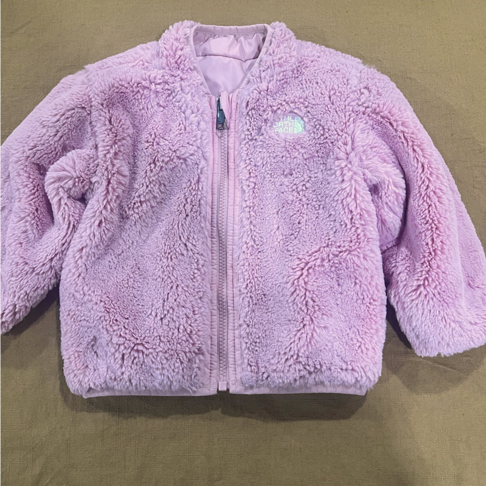 North face reversible coat
